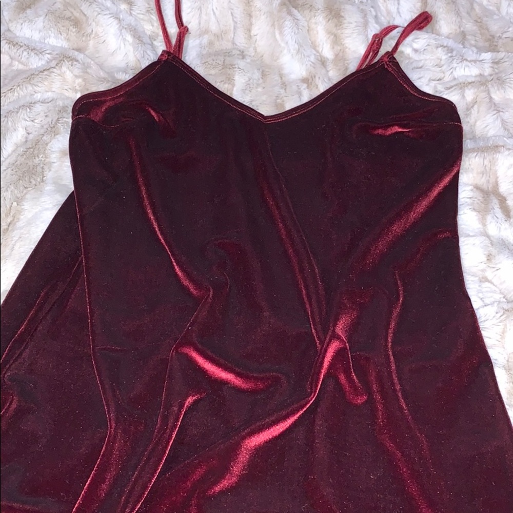 Sexy velvet dress